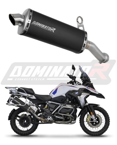 εξάτμιση σιγαστήρας DOMINATOR P7 ΜΑΥΡΟ κατάλληλο για μοτοσυκλέτα BMW R1250GS Adventure 2018 - 2023 7