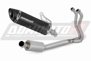 Kawasaki Z400 2018-2023 Ολόκληρο σύστημα Χταπόδι εξάτμιση Σιγαστήρας HP8 BLACK + dB killer