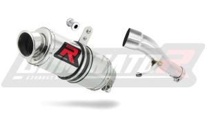 Honda CBF 500 2004 - 2005 Exhaust Silencer Muffler GP1 + dB killer medium