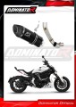 εξάτμιση τελικό DOMINATOR HP5 ΜΑΥΡΟ κατάλληλο για μοτοσυκλέτα Ducati XDiavel S 2016 - 2021