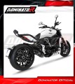 εξάτμιση τελικό DOMINATOR HP5 ΜΑΥΡΟ κατάλληλο για μοτοσυκλέτα Ducati XDiavel S 2016 - 2021 3