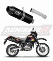 εξάτμιση τελικό DOMINATOR MX2 ΜΑΥΡΟ κατάλληλο για μοτοσυκλέτα Suzuki DR 650 R / RU / S 1990 - 1995 6