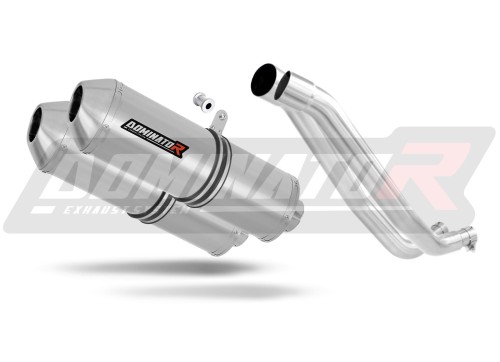 exhaust muffler DOMINATOR OVR fits to Yamaha XT 660 R 2004  2016