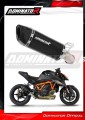 εξάτμιση τελικό DOMINATOR HP6 ΜΑΥΡΟ για τη μοτοσυκλέτα KTM 1290/1390 Super Duke 2020 - 2025 2