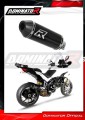 εξάτμιση τελικό DOMINATOR HP3 ΜΑΥΡΟ κατάλληλο για τη μοτοσυκλέτα Ducati MTS MULTISTRADA 1200 2010 - 2014 2