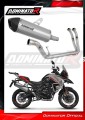 complete exhaust system with muffler DOMINATOR Full System titanium HP7 fits to Benelli TRK 702 / TRK 702X 2023  2024