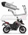 ολοκληρωμένο σύστημα εξάτμισης με τελικό DOMINATOR Full System Τιτανίου HP7 κατάλληλο για τη μοτοσυκλέτα Benelli TRK 702 / TRK 702X 2023 - 2024 5