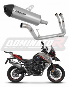 Benelli TRK 702 / TRK 702X 2023 - 2024 Ολοκληρωμένο σύστημα Συλλέκτης εξάτμιση Τελικό τιτανίου HP7 + dB killer