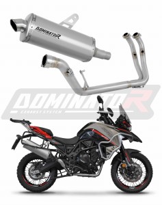 Benelli TRK 702 / TRK 702X 2023 - 2024 Ολόκληρο σύστημα Χταπόδι εξάτμιση Τελικό τιτανίου P7 + dB killer