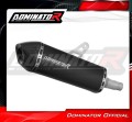 εξάτμιση τελικό DOMINATOR HP7 BLACK κατάλληλο για μοτοσικλέτα Benelli TRK 702 / TRK 702X 2023 - 2024 2