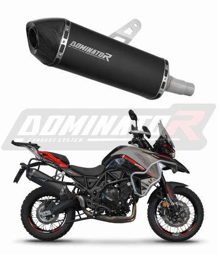 εξάτμιση τελικό DOMINATOR HP7 BLACK κατάλληλο για μοτοσικλέτα Benelli TRK 702 / TRK 702X 2023 - 2024 5