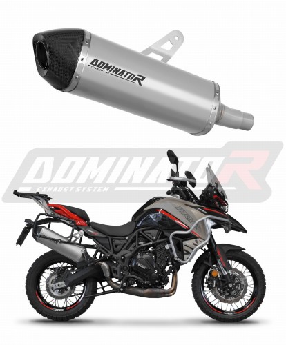 exhaust muffler DOMINATOR titanium HP7 fits to Benelli TRK 702 / TRK 702X 2023  2024 5