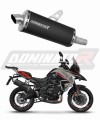 εξάτμιση σιγαστήρας DOMINATOR P7 ΜΑΥΡΟΣ κατάλληλος για τη μοτοσυκλέτα Benelli TRK 702 / TRK 702X 2023 - 2024 5