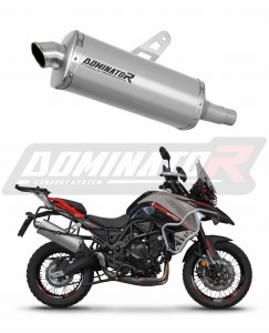 Benelli TRK 702 / TRK 702X 2023 - 2024 εξάτμιση Σιγαστήρας τιτανίου P7 + dB killer