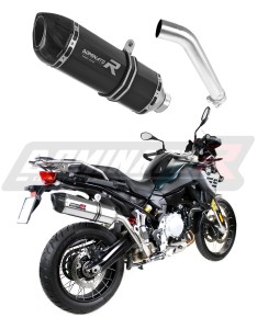 BMW F850GS Adventure 2016 - 2020 Εγκεκριμένη εξάτμιση Σιγαστήρας BLACK HP1