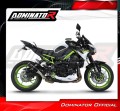 εξάτμιση σιγαστήρας DOMINATOR Εγκεκριμένος GP ΜΑΥΡΟ για μοτοσυκλέτα Kawasaki Z 900 A2 2017 - 2019 5
