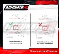 exhaust muffler DOMINATOR OVR fits the motorcycle Husqvarna 701 SM Supermoto 2021   2024 4