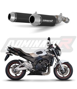 Suzuki GSR 600 2006 - 2011 εξάτμιση Σιγαστήρας OV G2 BLACK + dB killer