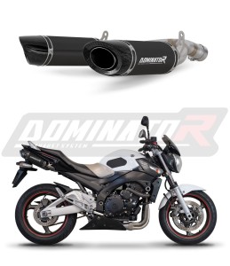 Suzuki GSR 600 2006 - 2011 εξάτμιση Σιγαστήρας HP8 BLACK + dB killer