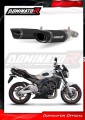 εξάτμιση σιγαστήρας DOMINATOR HP8 ΜΑΥΡΟ για τη μοτοσυκλέτα Suzuki GSR 600 2006 - 2011 2