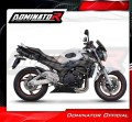 εξάτμιση σιγαστήρας DOMINATOR HP8 ΜΑΥΡΟ για τη μοτοσυκλέτα Suzuki GSR 600 2006 - 2011 5