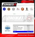 εξάτμιση σιγαστήρας DOMINATOR OVR κατάλληλος για μοτοσικλέτα Honda XRV 750 AFRICA TWIN RD04 1990 - 1992 3