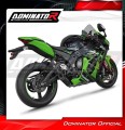 εξάτμιση τελικό DOMINATOR HP8 ΜΑΥΡΟ κατάλληλο για μοτοσυκλέτα Kawasaki ZX10R 2016 - 2020 4
