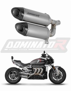 TRIUMPH ROCKET 3 GT 2019 - 2024 εξάτμιση Τελικό τιτανίου HP8 + dB killer
