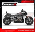 εξάτμιση τελικό DOMINATOR Τιτανίου HP8 κατάλληλο για μοτοσυκλέτα TRIUMPH ROCKET 3 GT 2019 - 2024 5