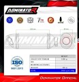 exhaust muffler DOMINATOR titanium HP8 Low Level fits to KTM 1290 SUPER Duke / R 2014  2016 5