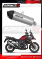 εξάτμιση τελικό DOMINATOR Τιτανίου HP7 κατάλληλο για μοτοσυκλέτα Suzuki DL 1000 V-Strom 2014 - 2016 2