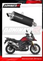 wydech tłumik DOMINATOR P7 CZARNY pasujący do motocykla Suzuki DL 1000 V-Strom 2017 - 2020