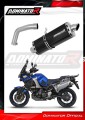 εξάτμιση τελικό DOMINATOR P7 ΜΑΥΡΟ κατάλληλο για μοτοσυκλέτα Yamaha XT 1200Z Super Tenere 2010 - 2016 2
