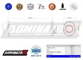 εξάτμιση σιγαστήρας DOMINATOR OVR κατάλληλος για τη μοτοσυκλέτα CAN AM SPYDER RS 990 2007 - 2012 2