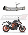 decat κεντρικό σιλανσιέ DOMINATOR Mid Pipe κατάλληλο για μοτοσυκλέτα 1290 SUPER DUKE R 2017 - 2019 2