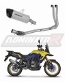 complete exhaust system with muffler DOMINATOR Full System titanium HP6 fits to Suzuki VStrom 800 SE / DE 2023  2024