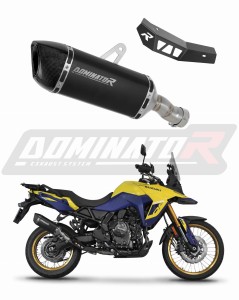Suzuki V-Strom 800 SE / DE 2023 - 2024 εξάτμιση Τελικό HP6 BLACK + dB killer