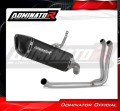 πλήρες σύστημα εξάτμισης με σιγαστήρα DOMINATOR Full System HP6 ΜΑΥΡΟ που ταιριάζει στη μοτοσυκλέτα Suzuki GSX-8S / 8R 2022 - 2024