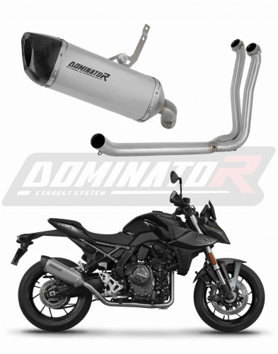 ολοκληρωμένο σύστημα εξάτμισης με τελικό DOMINATOR Full System Τιτανίου HP6 κατάλληλο για τη μοτοσυκλέτα Suzuki GSX-8S / 8R 2022 - 2024 3
