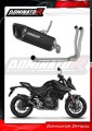 πλήρες σύστημα εξάτμισης με σιγαστήρα DOMINATOR Full System HP6 ΜΑΥΡΟ που ταιριάζει στη μοτοσυκλέτα Suzuki GSX-8S / 8R 2022 - 2024 3