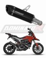 εξάτμιση σιγαστήρας DOMINATOR HP5 ΜΑΥΡΟ που ταιριάζει στη μοτοσυκλέτα Ducati HYPERSTRADA 821 2013 - 2015