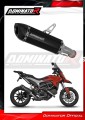 εξάτμιση σιγαστήρας DOMINATOR HP5 ΜΑΥΡΟ που ταιριάζει στη μοτοσυκλέτα Ducati HYPERSTRADA 821 2013 - 2015 2