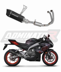 Aprilia RS 457 2024 - 2026 Full system Πολλαπλή εξάτμιση Τελικό HP6 BLACK + dB killer