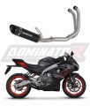πλήρες σύστημα εξάτμισης με τελικό DOMINATOR Full System HP8 ΜΑΥΡΟ κατάλληλο για τη μοτοσυκλέτα Aprilia RS 457 2024 - 2026
