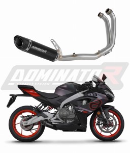Aprilia RS 457 2024 - 2026 Full system Χταπόδι εξάτμιση Τελικό HP8 BLACK + dB killer
