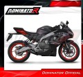 πλήρες σύστημα εξάτμισης με τελικό DOMINATOR Full System HP8 ΜΑΥΡΟ κατάλληλο για τη μοτοσυκλέτα Aprilia RS 457 2024 - 2026 4