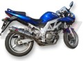 exhaust muffler DOMINATOR ROUND fits to Suzuki SV 650 N 2003  2015 4