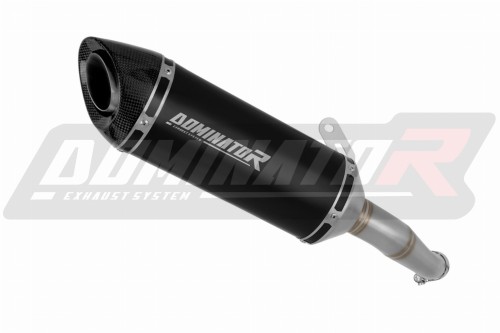 εξάτμιση τελικό DOMINATOR HP8 BLACK κατάλληλο για τη μοτοσυκλέτα Yamaha MT-03 2020 - 2023 2
