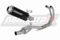 complete exhaust system with muffler DOMINATOR Full System OV G2 BLACK fits to Yamaha MT03 2020  2023 2