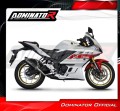 εξάτμιση τελικό DOMINATOR HP8 ΜΑΥΡΟ κατάλληλο για μοτοσυκλέτα Yamaha YZF-R3 2019 - 2024 6